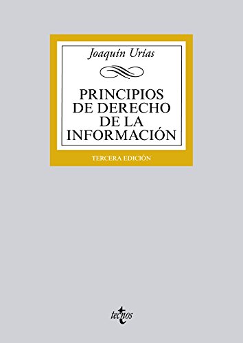Beispielbild fr Principios de derecho de la informacin zum Verkauf von Buchpark