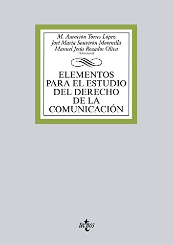 9788430963713: Elementos para el estudio del Derecho de la comunicacin / Elements for the study of communication law