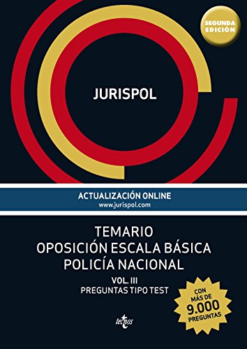 9788430965380: Temario oposicin escala bsica polica nacional / Academic course on basic opposition national police: Preguntas Tipo Test. Ms de 9000 preguntas / Multiple Choice Questions. Over 9000 Questions: 3