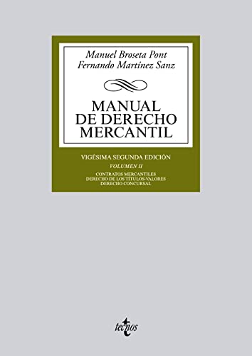 Stock image for Manual de Derecho Mercantil for sale by Iridium_Books