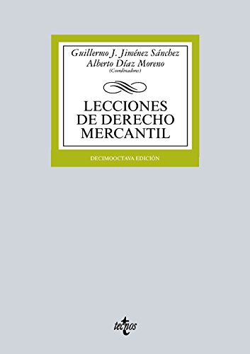 Stock image for Lecciones de Derecho Mercantil Jimnez Snchez, Guillermo J. / for sale by Iridium_Books