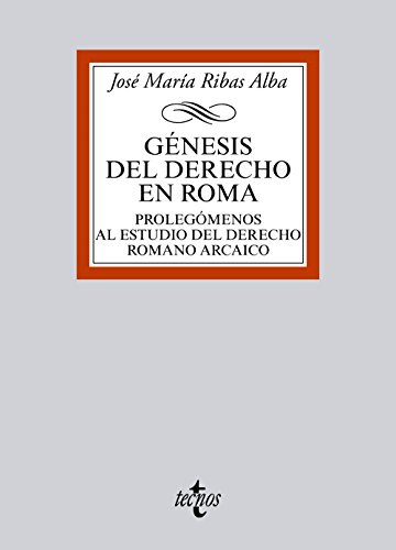 Beispielbild fr Gnesis del derecho en Roma 2015 zum Verkauf von Iridium_Books