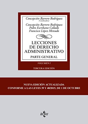 Stock image for LECCIONES DE DERECHO ADMINISTRATIVO PARTE GENERAL. VOLUMEN I for sale by Zilis Select Books