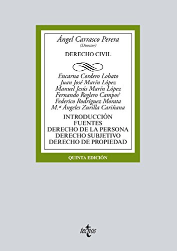 Stock image for DERECHO CIVIL INTRODUCCIN. FUENTES. DERECHO DE LA PERSONA. DERECHO SUBJETIVO. DERECHO DE PROPIEDAD for sale by Zilis Select Books