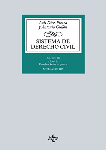 Imagen de archivo de Sistema de Derecho civil: Volumen III (Tomo 1) Derechos Reales en general a la venta por Ammareal