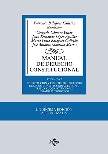 Imagen de archivo de Manual de Derecho Constitucional: VolBalaguer Callejn, Francisco; C a la venta por Iridium_Books