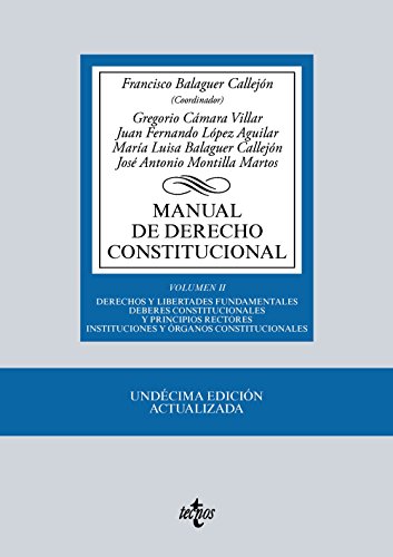 Imagen de archivo de Manual de derecho constitucional Balaguer Callejn, Francisco / C a la venta por Iridium_Books