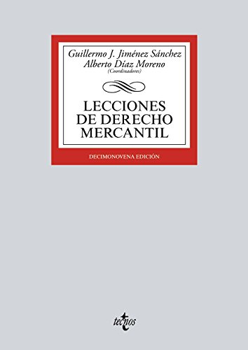 Beispielbild fr Lecciones de derecho mercantil Jimnez Snchez, Guillermo J. / zum Verkauf von Iridium_Books