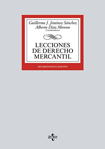 Imagen de archivo de Lecciones de derecho mercantil Jiménez Sánchez, Guillermo J. / a la venta por Iridium_Books