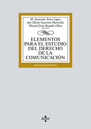 Stock image for ELEMENTOS PARA EL ESTUDIO DEL DERECHO DE LA COMUNICACIN for sale by Zilis Select Books