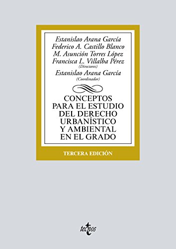 Stock image for Conceptos para el estudio del derecho urbanstico y ambiental en el grado for sale by Revaluation Books