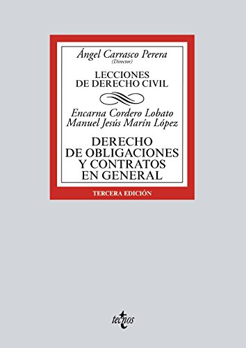 Stock image for DERECHO DE OBLIGACIONES Y CONTRATOS EN GENERAL LECCIONES DE DERECHO CIVIL for sale by Zilis Select Books