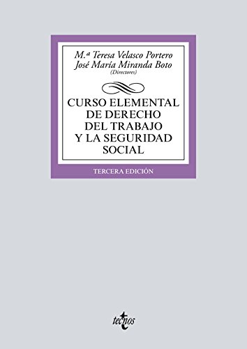 Stock image for Curso elemental de Derecho del Trabajo y la Seguridad Social for sale by Iridium_Books
