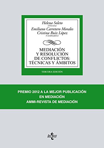 Stock image for MEDIACIN Y RESOLUCIN DE CONFLICTOS: TCNICAS Y MBITOS. for sale by KALAMO LIBROS, S.L.
