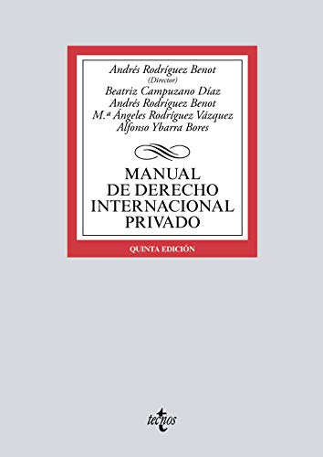 Imagen de archivo de Manual de Derecho Internacional privado a la venta por Iridium_Books