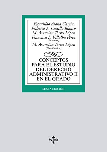 9788430974900: Conceptos para el estudio del Derecho administrativo II en el grado