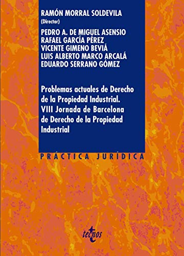 Imagen de archivo de PROBLEMAS ACTUALES DE DERECHO DE LA PROPIEDAD INDUSTRIAL. VIII JORNADAS DE BARCELONA DE DERECHO DE LA PROPIEDAD INDUSTRIAL a la venta por KALAMO LIBROS, S.L.