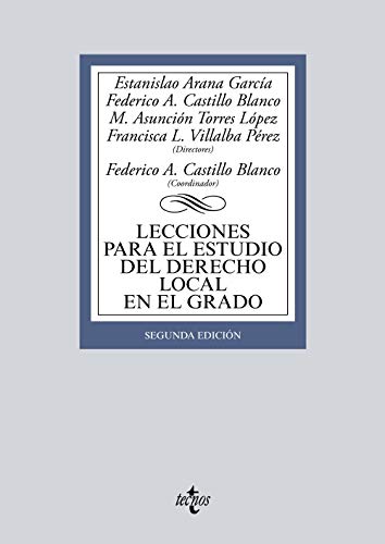 Imagen de archivo de LECCIONES PARA EL ESTUDIO DEL DERECHO LOCAL EN EL GRADO. a la venta por KALAMO LIBROS, S.L.