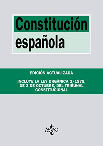 Imagen de archivo de Constitucin Espaola: Incluye la Ley Orgnica del Tribunal Constitucional a la venta por Ammareal