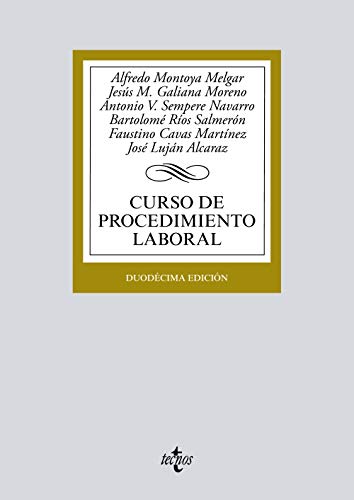 9788430977291: Curso de procedimiento laboral (Derecho - Biblioteca Universitaria de Editorial Tecnos)