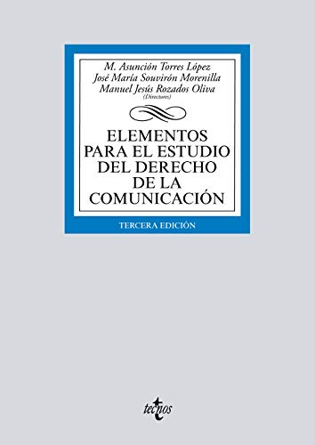 Stock image for ELEMENTOS PARA EL ESTUDIO DEL DERECHO DE LA COMUNICACIN. for sale by KALAMO LIBROS, S.L.