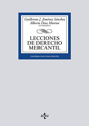 Beispielbild fr Lecciones de Derecho Mercantil Jimnez Snchez, Guillermo J. / zum Verkauf von Hamelyn