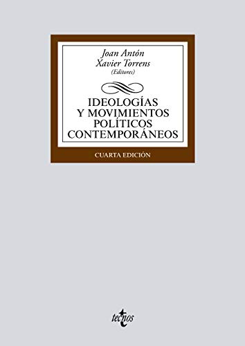 9788430979585: Ideologas y movimientos polticos contemporneos (Derecho - Biblioteca Universitaria de Editorial Tecnos)