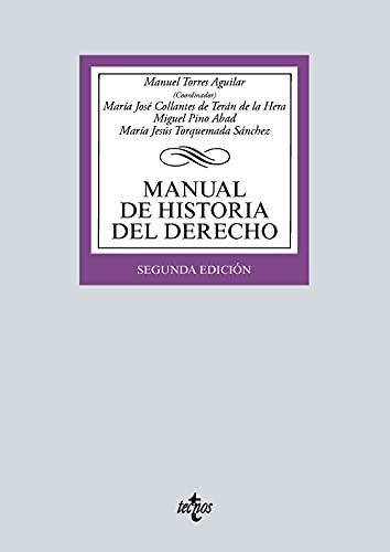 Stock image for MANUAL DE HISTORIA DEL DERECHO for sale by KALAMO LIBROS, S.L.