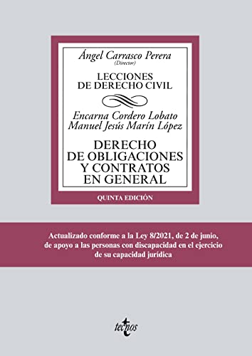 Stock image for DERECHO DE OBLIGACIONES Y CONTRATOS EN GENERAL. LECCIONES DE DERECHO CIVIL for sale by KALAMO LIBROS, S.L.