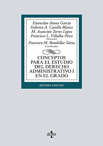 Beispielbild fr CONCEPTOS PARA EL ESTUDIO DEL DERECHO ADMINISTRATIVO I EN EL GRADO. zum Verkauf von KALAMO LIBROS, S.L.