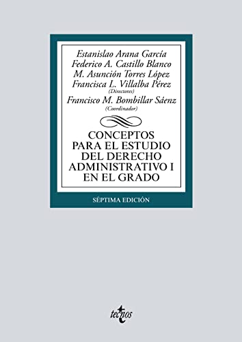 Stock image for CONCEPTOS PARA EL ESTUDIO DEL DERECHO ADMINISTRATIVO I EN EL GRADO. for sale by KALAMO LIBROS, S.L.