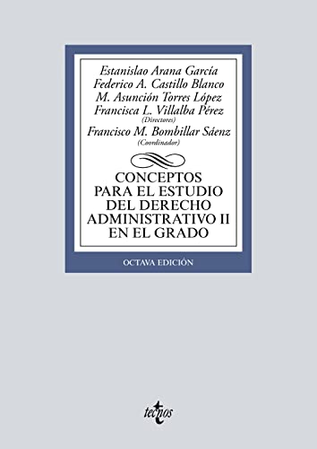 Imagen de archivo de CONCEPTOS PARA EL ESTUDIO DEL DERECHO ADMINISTRATIVO II EN EL GRADO. a la venta por KALAMO LIBROS, S.L.