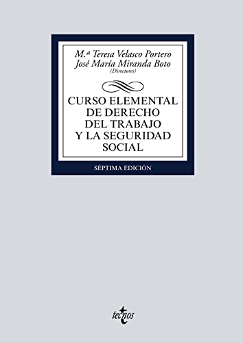 Beispielbild fr Curso elemental de Derecho del Trabajo y la Seguridad Social (Derecho - Biblioteca Universitaria de Editorial Tecnos) zum Verkauf von medimops