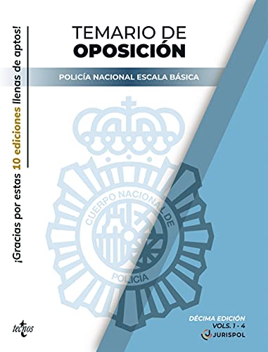 Imagen de archivo de PACK TEMARIO OPOSICIN ESCALA BSICA POLICA NACIONAL. 4 VOLUMENES a la venta por KALAMO LIBROS, S.L.