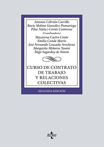 Imagen de archivo de CURSO DE CONTRATO DE TRABAJO Y RELACIONES COLECTIVAS a la venta por KALAMO LIBROS, S.L.