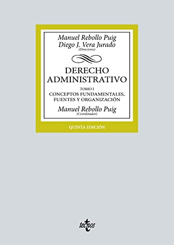 Beispielbild fr DERECHO ADMINISTRATIVO. TOMO I CONCEPTOS FUNDAMENTALES, FUENTES Y ORGANIZACIN zum Verkauf von KALAMO LIBROS, S.L.