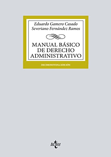 Imagen de archivo de MANUAL BSICO DE DERECHO ADMINISTRATIVO a la venta por KALAMO LIBROS, S.L.