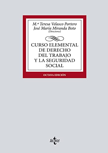 Beispielbild fr Curso elemental de Derecho del Trabajo y la Seguridad Social (Derecho - Biblioteca Universitaria de Editorial Tecnos) zum Verkauf von medimops
