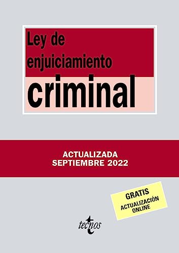 Stock image for LEY DE ENJUICIAMIENTO CRIMINAL for sale by KALAMO LIBROS, S.L.