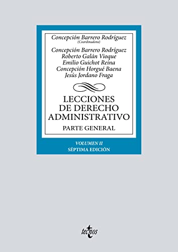 Stock image for LECCIONES DE DERECHO ADMINISTRATIVO: Parte general. Volumen II for sale by KALAMO LIBROS, S.L.