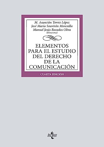 Stock image for Elementos para el estudio del Derecho de la comunicacin for sale by Agapea Libros