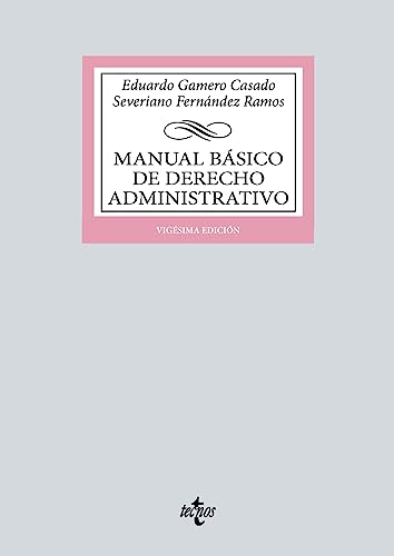 Imagen de archivo de MANUAL BSICO DE DERECHO ADMINISTRATIVO. a la venta por KALAMO LIBROS, S.L.