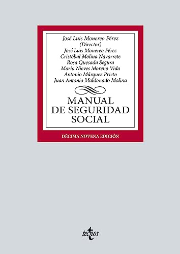 Beispielbild fr MANUAL DE SEGURIDAD SOCIAL. zum Verkauf von KALAMO LIBROS, S.L.