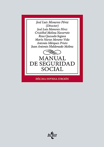 Imagen de archivo de MANUAL DE SEGURIDAD SOCIAL. a la venta por KALAMO LIBROS, S.L.