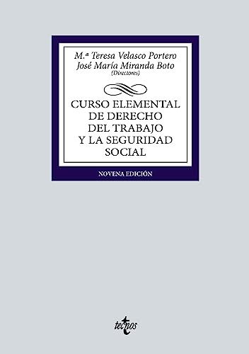 Beispielbild fr CURSO ELEMENTAL DE DERECHO DEL TRABAJO Y LA SEGURIDAD SOCIAL. zum Verkauf von KALAMO LIBROS, S.L.