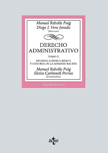 Beispielbild fr DERECHO ADMINISTRATIVO. TOMO II. RGIMEN JURDICO BSICO Y CONTROL DE LA ADMINISTRACIN zum Verkauf von KALAMO LIBROS, S.L.