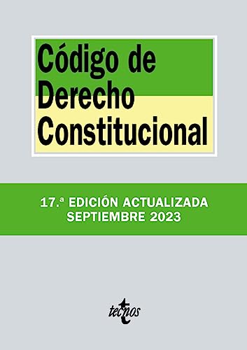 Imagen de archivo de CDIGO DE DERECHO CONSTITUCIONAL. a la venta por KALAMO LIBROS, S.L.