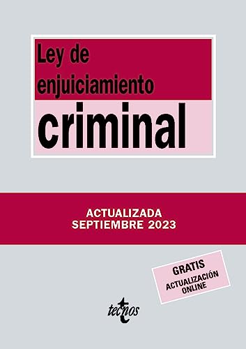 Stock image for LEY DE ENJUICIAMIENTO CRIMINAL. for sale by KALAMO LIBROS, S.L.