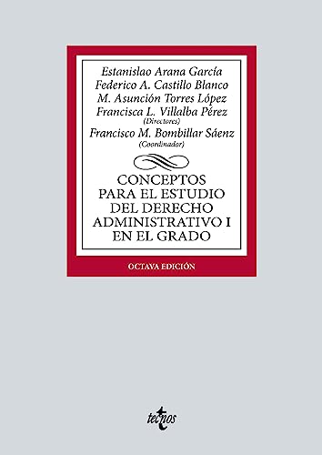 9788430989034: Conceptos para el estudio del Derecho administrativo I en el grado (Derecho - Biblioteca Universitaria de Editorial Tecnos)