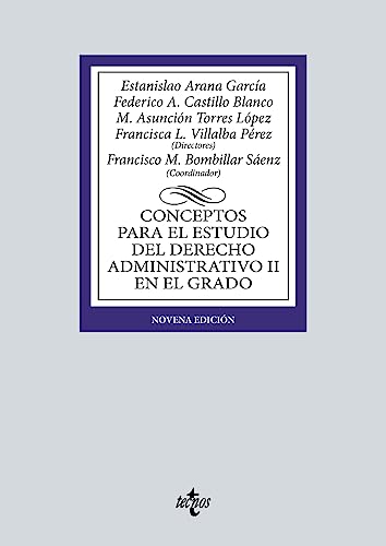 Beispielbild fr CONCEPTOS PARA EL ESTUDIO DEL DERECHO ADMINISTRATIVO II EN EL GRADO. zum Verkauf von KALAMO LIBROS, S.L.